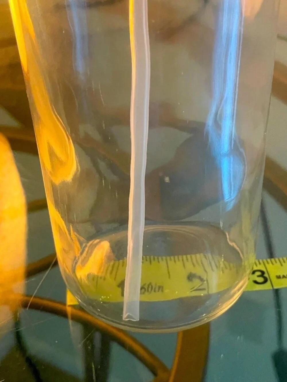 Large Clear Glass Soap Dispenser